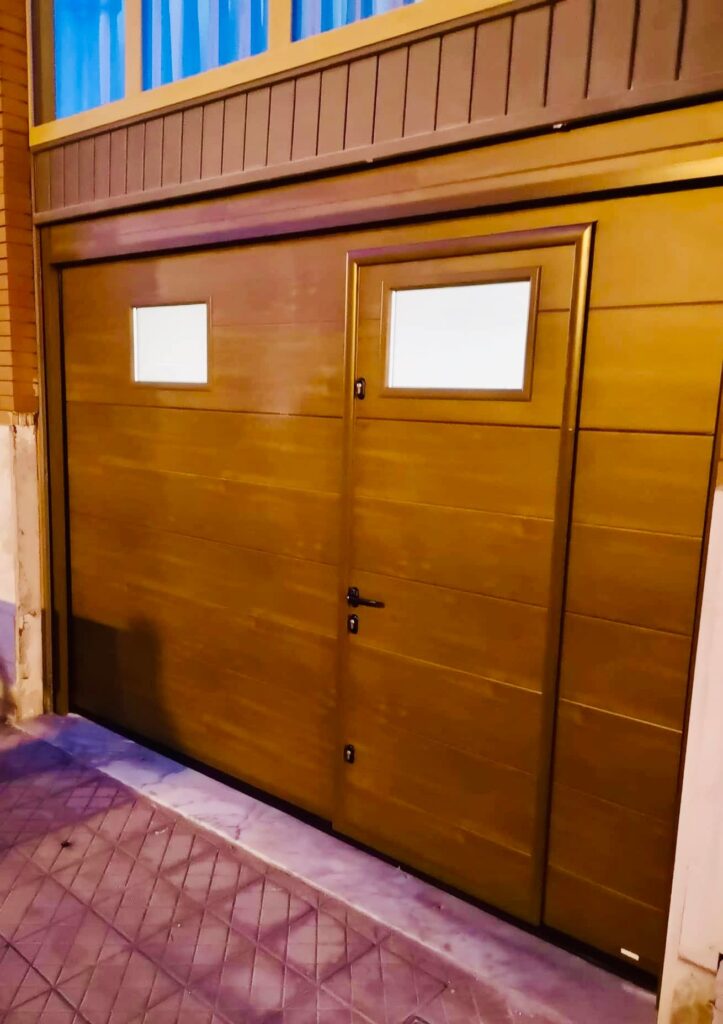 portone sezionale overlap