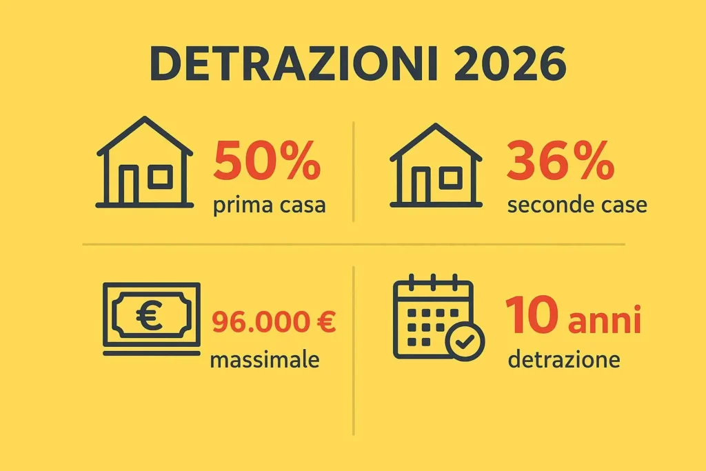Bonus Ristrutturazione 2026 al 50%: scopri tutte le novità